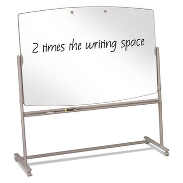 Quartet® Total Erase Reversible Mobile Easel, 31 X 41, White Surface, Neutral Frame freeshipping - TVN Wholesale